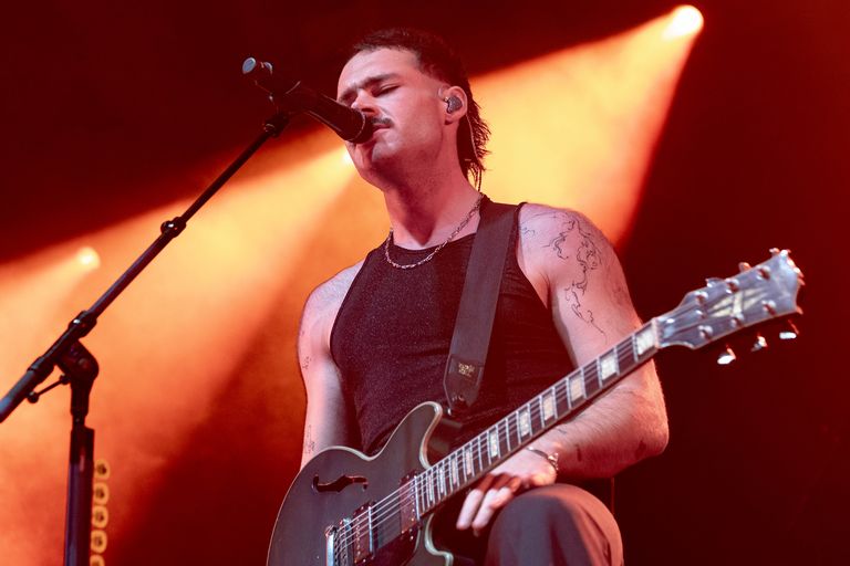 James Marriott performing live at Hindley Street Music Hall in Adelaide